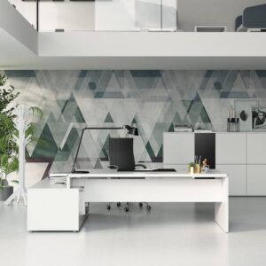 scrivania ufficio direzionale asset pannellata